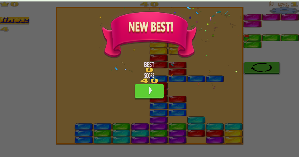 Block Puzzle Card New Best  -  block card puzzle record