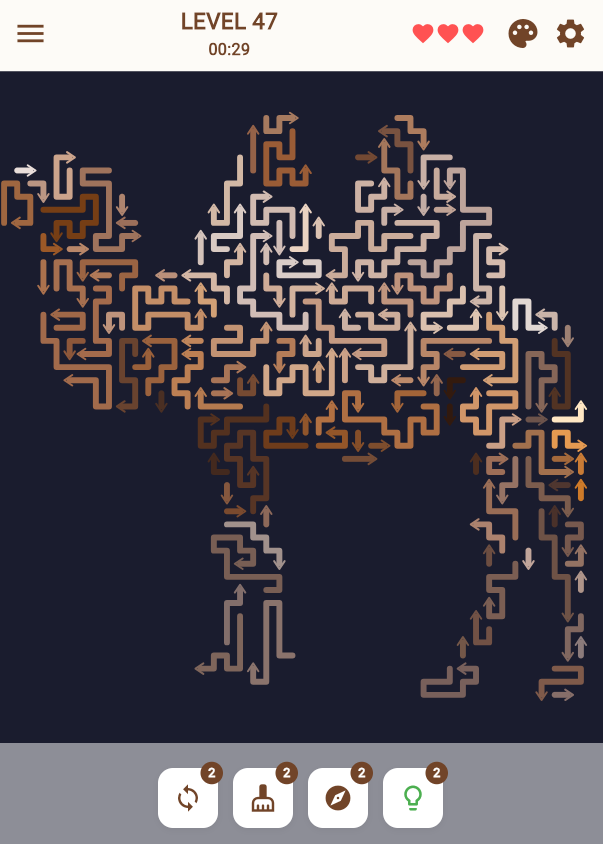 Arrow Escape World Level 47  -  Camel arrow puzzle mobile